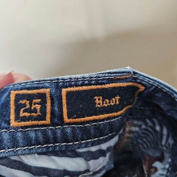 Rock Revival sukara boot med wash jeans size 25 - Picture 13 of 13